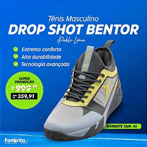 Tênis de Padel Drop Shot Bentor Lima Masculino