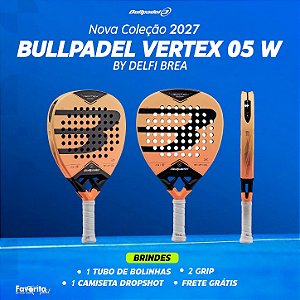 Raquete de Padel Bullpadel Vertex 05 W 2027 Delfi Brea