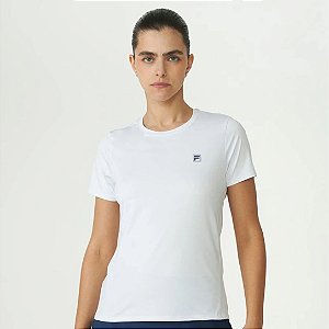 Camiseta Fila Tennis Basic Feminina Branco