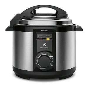Panela de Pressão Elétrica Electrolux por Rita Lobo 5L Preta Efficient c/ Timer (PCE20) - 220v