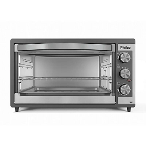 Forno Elétrico Philco 50L Dupla Resistência PFE52P PRETO 220v