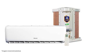 Ar-Condicionado Split Inverter Gree 12000 BTUs G-Top Auto Connection - 220V Só Frio.