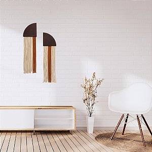 Esculturas de Parede Diptico AS.809 e AS.810