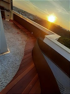 Cachapot em aço corten