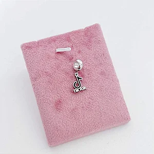 Berloque Tiktok Aço Inox