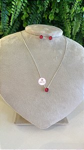 Coleção Conjunto Ponto Luz Semijóia Prata Níquel Free