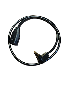 Extensão Elétrica Reforçada 2 Metros 1 Tomada 20A Cabo PP 2x4mm