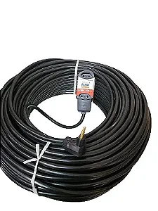 Extensão Elétrica profissional 20A - 80 metros - 4 tomadas Legrand - Cabo PP  2 x 4mm