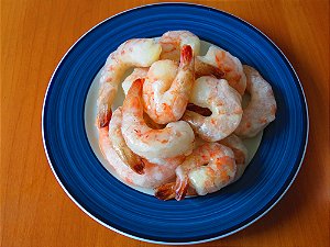 Camarão Rosa Jumbo Limpo - 1kg