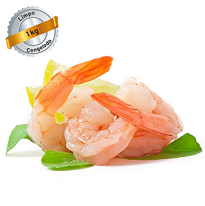 Camarão Rosa Extra Jumbo Limpo - 1kg
