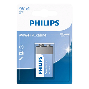 Bateria Alcalina Philips 9 Volts