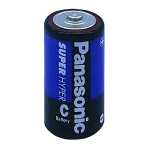 Bateria Comum Panasonic C Média 1 Unidade