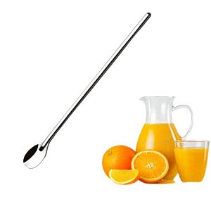 Colher Para Suco Drink Premium em Inox