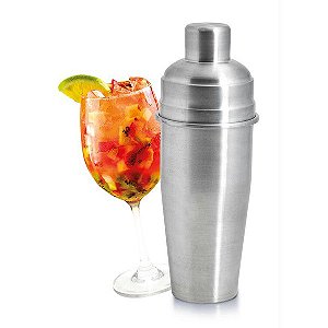 Coqueteleira em Alumínio Capacidade 550 ml