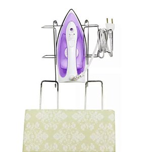 Suporte Para Ferro De Passar Roupa E Tábua De Aço Ref.875