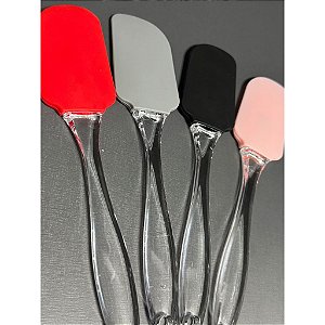 Kit 3 Espátulas Multiuso de Silicone Pão Duro 23,5cm R1240