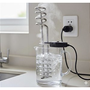 Aquecedor de Água Ebulidor Elétrico 500W 127V Startools PRO