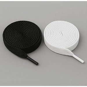 1 Par de Cadarço Poliester Achatado Para Tênis 120cm R1929
