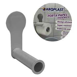Kit Saboneteira + Porta Papel Higiênico de Parede com Suporte Adesivo