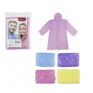 Capa de Chuva Adulto Unissex Impermeável Reutilizável WX1261