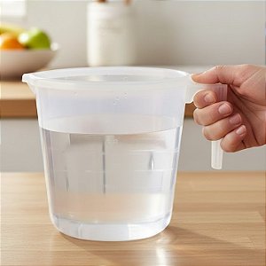 Jarra Medidora Graduada Transparente com Alça 600ml R2305