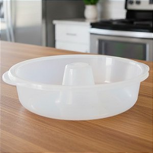 Forma de Pudim Gelatina Manjar Para Microondas Transparente Max