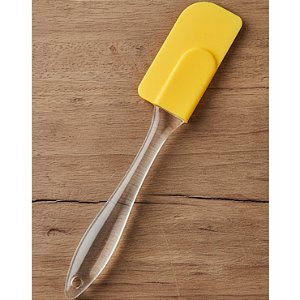 Espátula de Silicone para Cozinha Cabo Acrílico Flexível C82