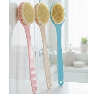 Escova De Banho Macia Lavar Corpo com Massageador 35cm RT