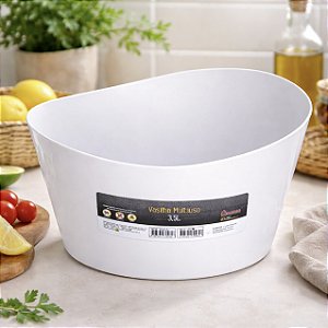 Vasilha Pote Multiuso Resistente Grande 3,5L BPA Free REFK2