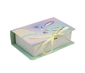 CAIXA LIVRO C/ BERÇO PÁSCOA CUTE 4x14x9 C/10 C4314 - IDEIA