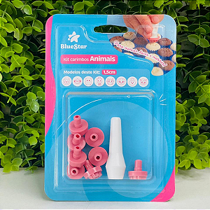 Kit Carimbos Animais Para Doces E Brigadeiros Blue Star