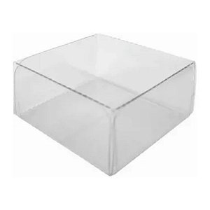 10un Embalagem Acetato Individual Brownie Docinhos Pão de Mel Flip Box Mini