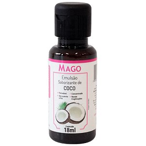EMULSÃO SABORIZANTE DE COCO 18ML - MAGO