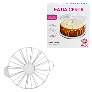 Cortador Fatia Certa 26,5cm de Diâmetro Mago