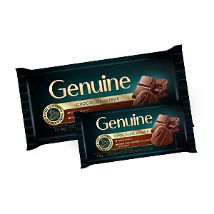 CHOCOLATE AO LEITE GENUINE - 1KG