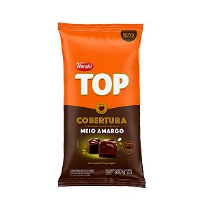 COBERTURA TOP CHOCOLATE M/AMARGO EM GOTAS 2,05KG - HARALD