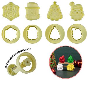 MOLDES EJETOR MAX P/ DOCES E BRIGADEIROS NATAL - BLUE STAR