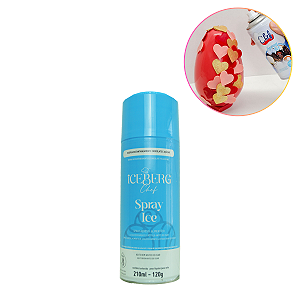 SPRAY ICE CONGELANTE P/ CHOCOLATE 210ML - ICEBERG
