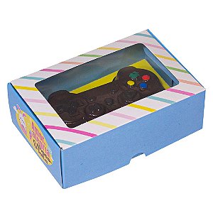 10 CAIXAS C/ VISOR JOYSTICK P PÁSCOA COLORIDA C4741 - IDEIA