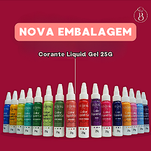 Corante Liquid Gel 25G Iceberg