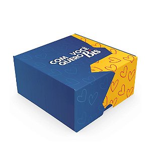 10 CAIXAS PARA 04 DOCES 4x8x8 CM QUERO BIS C4935 IDEIA