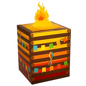 10 CAIXAS POP UP SIMBORA FESTEJA 12X10X10 CM C4963 IDEIA