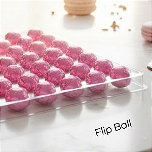 5 Berços Flipball Cristal Com 50 Cavidades Para Doces Encomendas Aniversário Festa Embalagem Armazenar