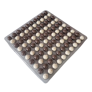 FLIPBALL 100 CAVIDADES PARA DOCINHOS - CRISTAL C/ 03 UN