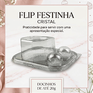 Flip Festinha Cristal Pct C/5un 1777