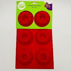 FORMA SILICONE FANTASIA 6 CAVIDADES 28,9X17,3 PRIME CHEF