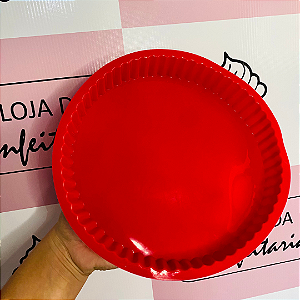 Forma Rasa Silicone Para Tortas Antiaderente 26cm Prime Chef