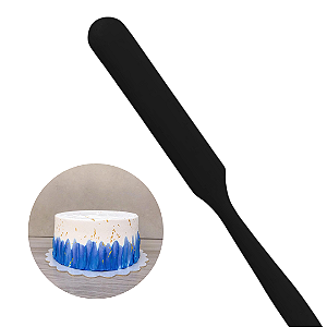 Espátula de Confeiteiro Fina Em Silicone 24cm Prime Chef
