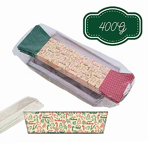 FORMA CASEIRINHO 400G NATAL C/TAMPA PCT C/05 UN ULTRAFEST