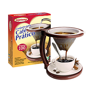 CONJUNTO PARA CAFÉ PRÁTICO TAM.100 INJETEMP
